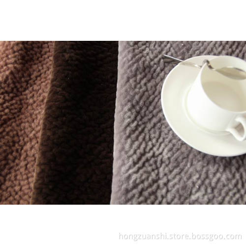Embossed Plain Baby Velour (HZS--305)